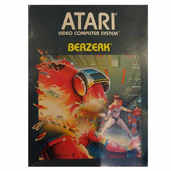 Berzerk Atari 2600 Game Cartridge
