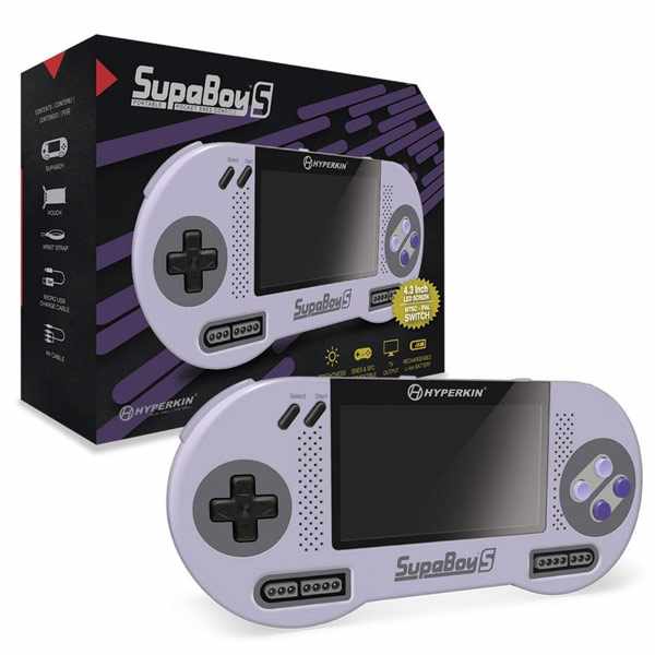 Hyperkin M08889 SupaBoy S-Portable Pocket SNES Console