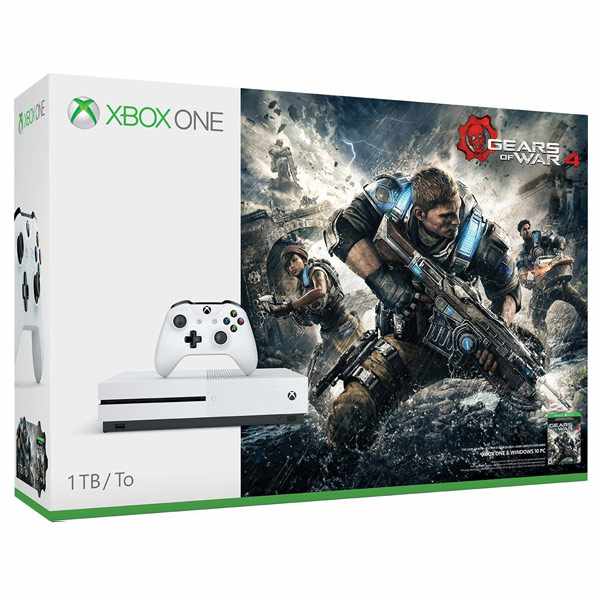 Xbox One S 1TB Console - Gears of War 4 Bundle - Bundle Edition